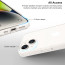 Vaku Luxos ® Apple iPhone 13 Glassy Series Clear TPU Shockproof Scratch Resistant Slim Protective Cover [ Only Back Cover ]
