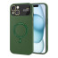 Vaku ® Apple iPhone 15 / 15 Plus Premium Silicon Polarized Texture Full Lens Protection Lens Protection Back Cover Case