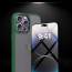 Vaku Luxos ® 2In1 Combo Apple iPhone 14 Pro Translucent Armor Slim Protective Metal Camera Back Cover with 3D Tempered Glass