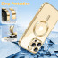 Vaku ® Apple iPhone 16 Pro Max Luxury Electroplated Magnetic Magsafe Camera Protection TPU Back Cover Case