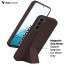 Vaku ® Samsung Galaxy S22 Harbor Grip Multi-Functional Magnetic Vertical & Horizontal Stand Case TPU Back Cover
