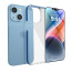 Vaku Luxos ® 2In1 Combo Apple iPhone 14 Plus Guard Series Shockproof TPU Case Back Cover with 3D Tempered Glass