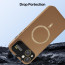 Vaku ® Apple iPhone 14 Premium Silicon Polarized Texture Full Lens Protection Lens Protection Back Cover Case