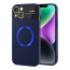 Vaku ® Apple iPhone 14 Premium Polarized Leather Texture Full Lens Protection Silicon Back Cover Case