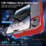 Vaku Luxos ® 2In1 Combo Apple iPhone 14 Pro Translucent Armor Slim Protective Metal Camera Back Cover with 3D Tempered Glass