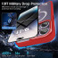 Vaku Luxos ® 2In1 Combo Apple iPhone 14 Pro Translucent MagPro Armor Protective Camera Case Back Cover with 3D Tempered Glass