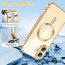 Vaku ® Apple iPhone 16 Plus Luxury Electroplated Magnetic Magsafe Camera Protection TPU Back Cover Case