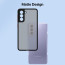 Vaku ® Samsung Galaxy S21 FE Artic Armor Slim Protective Lens Camera Shockproof Back Cover Case