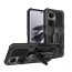 Vaku ® Vanguard Military Grade Armor Case with Metal Belt Clip Kickstand Back Cover