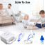 DR VAKU ® Aeromist Nebulizer with intelli-Q Portable Compressor Nebulizer Machine for Breathing Issues Mini Handheld with Mouthpiece Adults & Child Masks Steam Inhaler