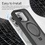 Vaku Luxos ® Apple iPhone 15 Pro Max Castros MagPro with Magnetic Alloy Ring Metal Kickstand Scratch Resistant Certified Mag-Safe Protection Cover