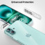 Vaku Luxos ® Apple iPhone 16 Glassy Series Clear TPU Shockproof Scratch Resistant, Slim, Thin, Military-Grade Protection Back Cover