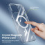 eller santé ® For Apple iPhone 13 Pro Max MagPro Clear Case [ Only Back Cover ]
