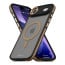 Vaku Luxos ® Apple iPhone 17 Air Avlon Magpro Translucent Scratch Resistant Military-Grade Case With Metal Camera Ring Shockproof Protective Back Cover