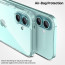 Vaku Luxos ® Apple iPhone 16 Glassy Series Clear TPU Shockproof Scratch Resistant, Slim, Thin, Military-Grade Protection Back Cover