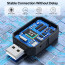 Vaku Luxos ® AUTOELITE Wireless CarPlay Adapter With Wireless Android Auto, Bluetooth, GPS Navigation, Voice Control, Car Audio Receiver & Music