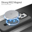 eller santé ® Apple iPhone 15 Pro Castros MagPro With Magnetic Alloy Ring Metal Kickstand Scratch Resistant Certified Mag-Safe Protection Cover