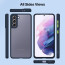 Vaku ® Samsung Galaxy S21 FE Artic Armor Slim Protective Lens Camera Shockproof Back Cover Case