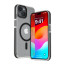 Vaku Luxos ® Apple iPhone 14 Vortex Magpro Gel Cushion Slim Fit Shockproof Crystal Clear Camera Metal Ring Certified Mag-Safe Back Cover