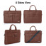 Vaku Luxos ® Marcella 16 inch Laptop Bag Sleeve Premium Messenger Bag For Men and Women
