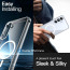 Vaku ® Samsung Galaxy S25 5G Glassy MagPro Transparent Hard PC Scratch Resistant Protective Back Cover