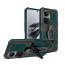 Vaku ® Vanguard Military Grade Armor Case with Metal Belt Clip Kickstand Back Cover