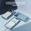 Vaku ® Apple iPhone 12 Pro Max Clarion Clear Magsafe Case [ Only Back Case ]