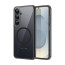 Vaku ® Samsung Galaxy S25 5G Glassy MagPro Transparent Hard PC Scratch Resistant Protective Back Cover