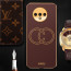Vaku ® OnePlus 7T Skylar Leather Pattern Gold Electroplated Soft TPU Back Cover