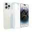 Vaku Luxos ® 2In1 Combo Apple iPhone 14 Pro Guard Series Shockproof TPU Case Back Cover with 3D Tempered Glass