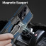 Vaku ® Xiaomi Redmi Note 12 5G Vanguard Military Grade Armor Case with Metal Belt Clip Kickstand Back Cover