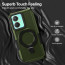 Vaku ® Vivo Y27 Astor Military Grade Armor Protective Case with Ring Bracket Kickstand Back cover