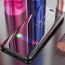 Vaku ® Vivo V9 Mate Smart Awakening Mirror Folio Metal Electroplated PC Flip Cover