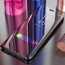 Vaku ® Oppo F7 Mate Smart Awakening Mirror Folio Metal Electroplated PC Flip Cover