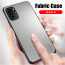 Vaku ® Redmi Note 10 Luxico Series Hand-Stitched Cotton Textile Ultra Soft-Feel Shock-proof Water-proof Back Cover