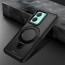 Vaku ® Vivo Y27 Astor Military Grade Armor Protective Case with Ring Bracket Kickstand Back cover
