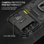 Vaku ® Samsung Galaxy A15 5G Aegis Armor Slide Camera Protection Magnetic Ring Holder Kickstand Back Cover
