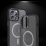 Vaku Luxos ® Apple iPhone 14 Pro Max Translucent MagPro Armor Slim Protective Metal Camera Case Back Cover