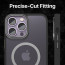 Vaku Luxos ® 2In1 Combo Apple iPhone 14 Pro Translucent MagPro Armor Protective Camera Case Back Cover with 3D Tempered Glass