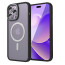 Vaku Luxos ® Apple iPhone 14 / 14 Plus / 14 Pro / 14 Pro Max Translucent MagPro Armor Series Slim Protective Metal Camera Case Back Cover [ Only Back Cover ]