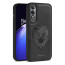 Vaku ® OnePlus Nord CE4 Lion Embossed Luxury Designer Leather Protective Back Cover Case