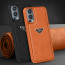 Vaku Luxos ® OnePlus Nord 2 Nyxen Premium Leather Stitched Soft Shockproof Protective Back Cover