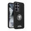 Vaku ® Samsung Galaxy S24 Ultra Regal Shield Metal Lion Engraved Leather Protective Back Cover