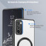 Vaku ® Samsung Galaxy S20 FE Luxury Electroplated Magnetic Magsafe Camera Protection TPU Back Cover Case