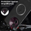 Vaku ® Vivo V30e 5G Astrid Luxury PU Leather Electroplated Magnetic Magsafe Shockproof Bumper Protective Back Cover