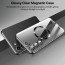 Vaku ® Samsung Galaxy S23 Luxury Electroplated Magnetic Magsafe Camera Protection TPU Back Cover Case