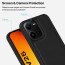 Vaku ® Vivo V25 5G Luxe Premium Leather Stitched Non-Slip Grip Protective Back Cover
