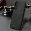Vaku ® Samsung Galaxy A55 5G Luxe Premium Leather Stitched Non-Slip Grip Protective Back Cover