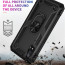 Vaku ® Samsung Galaxy M01 Hawk Ring Shock Proof Cover with Inbuilt Kickstand