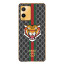 Vaku ® Vivo T1x Lynx Designer Leather Pattern Gold Electroplated Soft TPU Back Cover Case